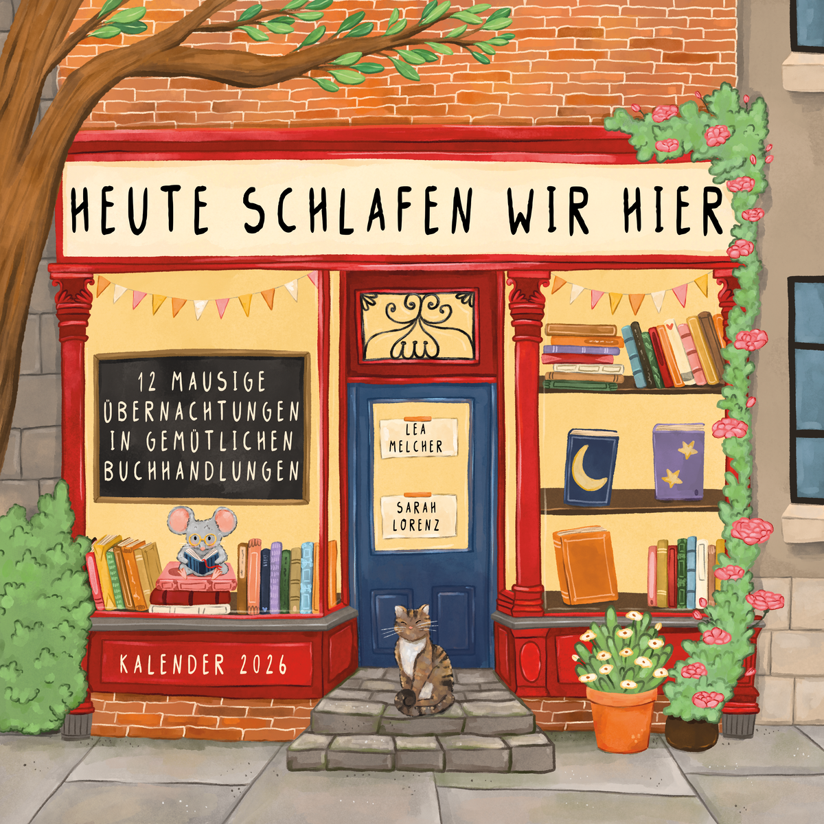 Wandkalender 2026 von Lea Melcher + Sarah Lorenz