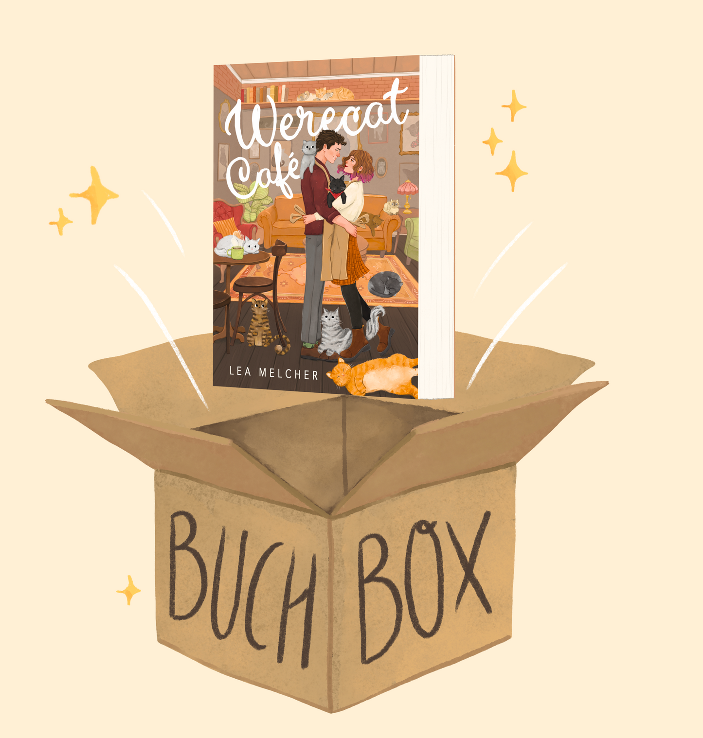 Buchbox "WERECAT CAFÉ" (Vorbestellung)