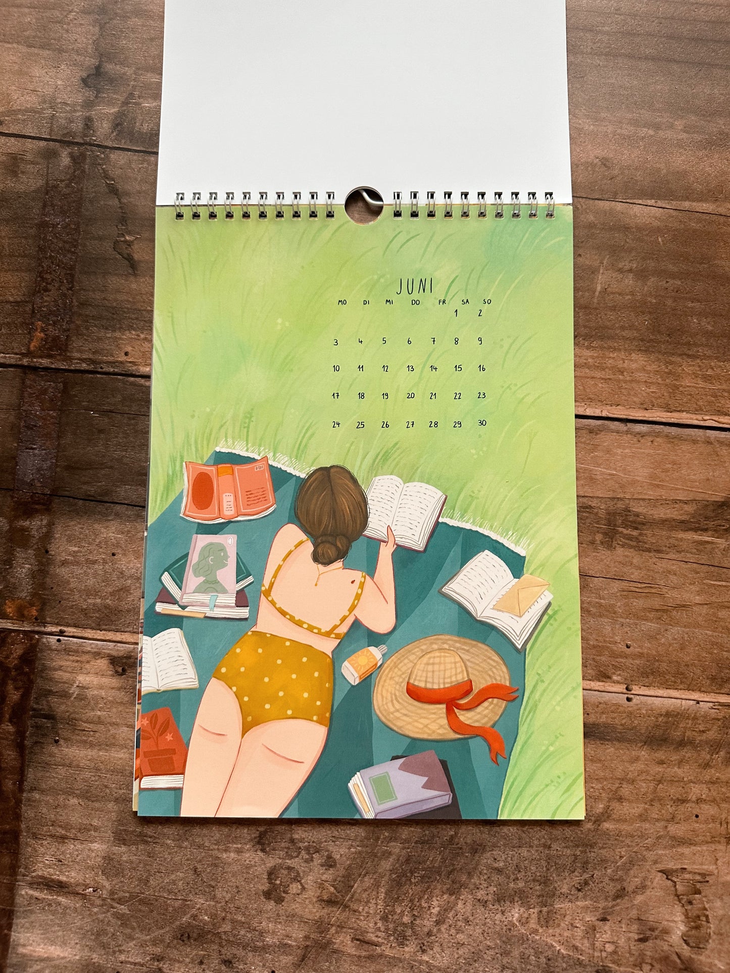 Wandkalender 2024 LESELIEBE