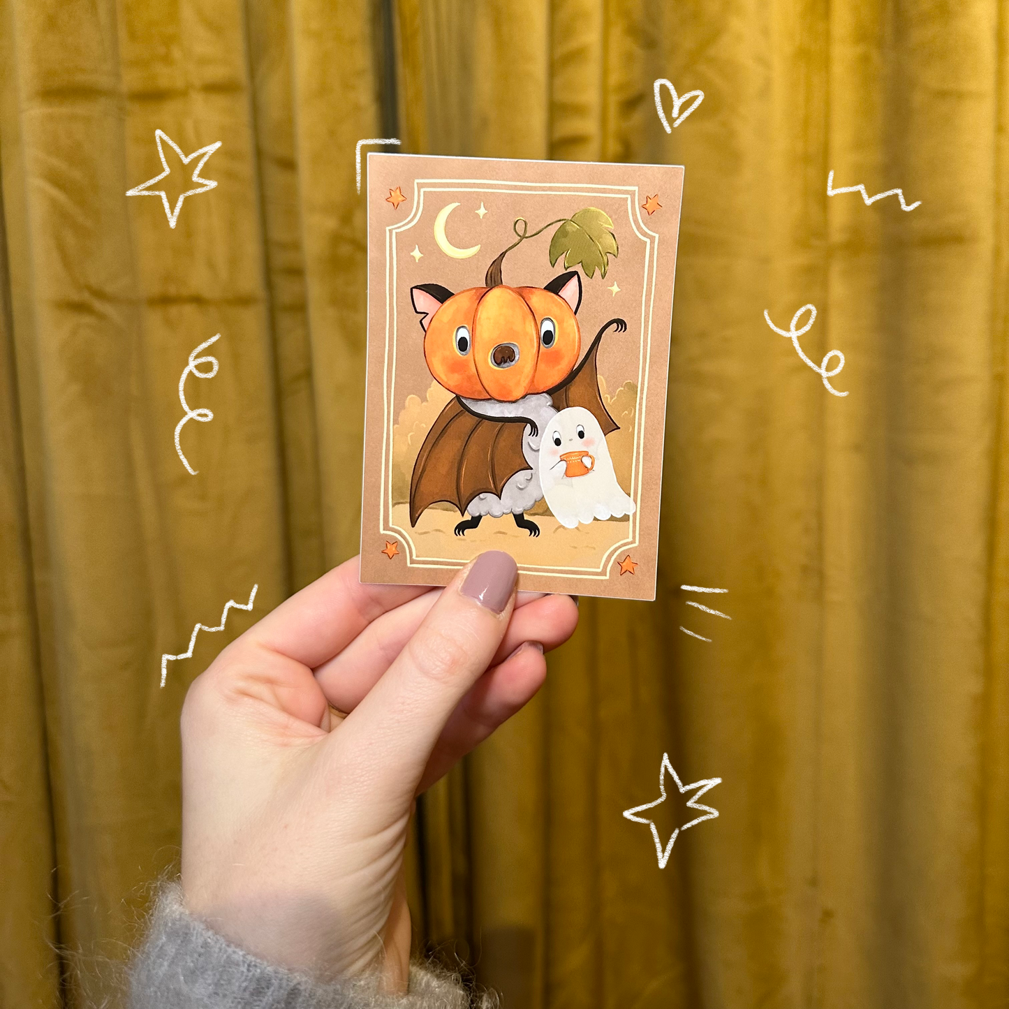 Sticker MAUS-KÜRBIS