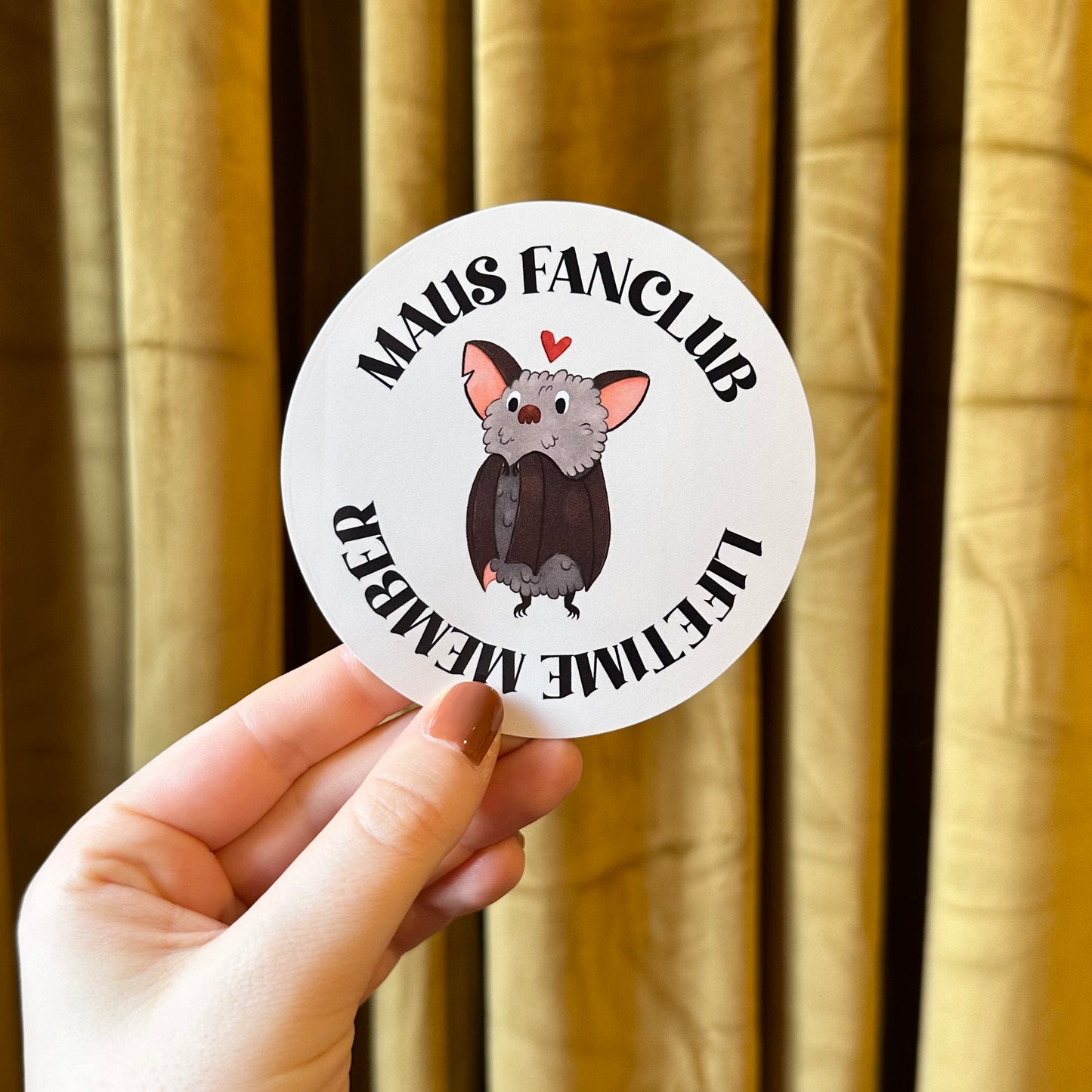 Sticker MAUS FANCLUB