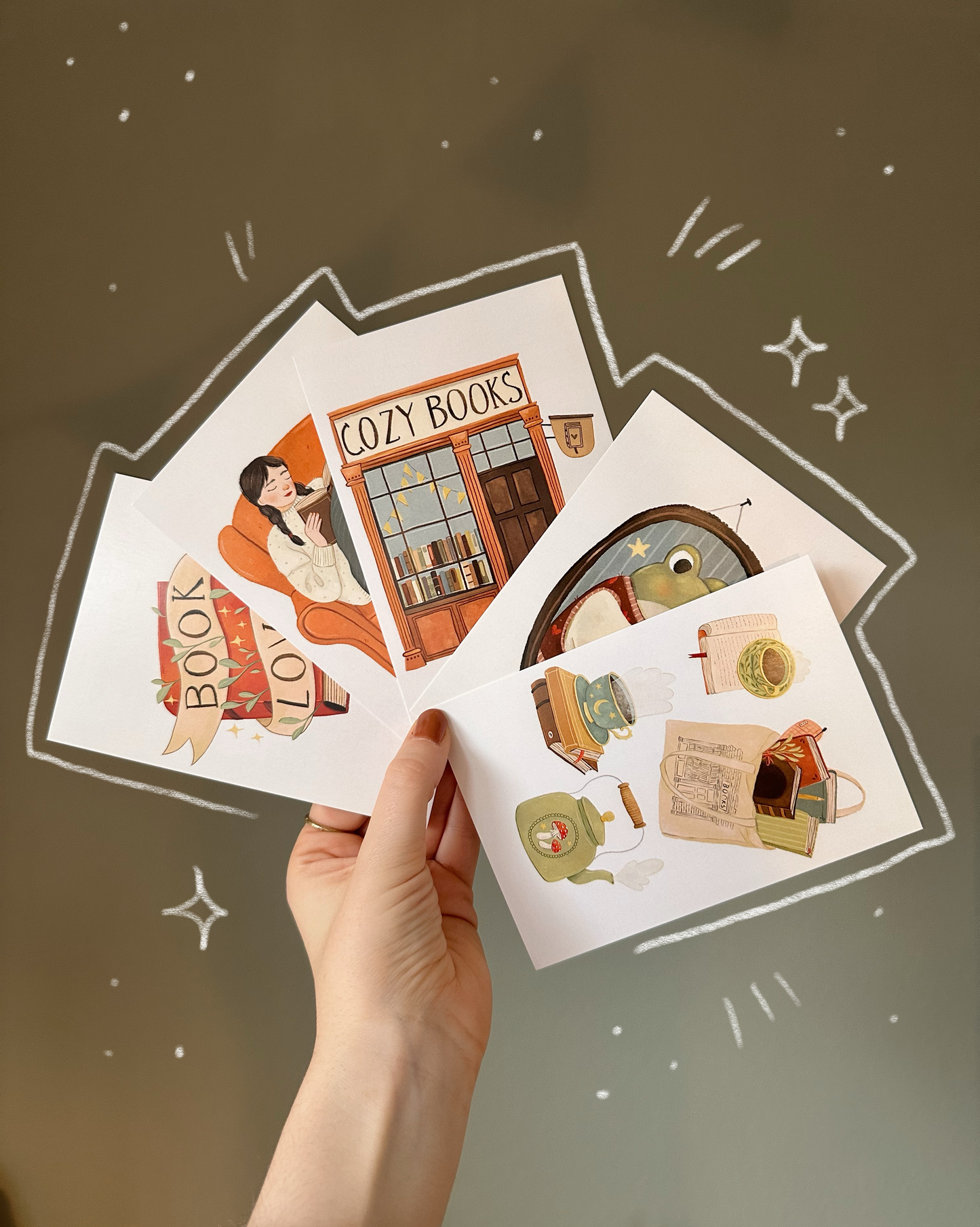 Postkartenset COZY