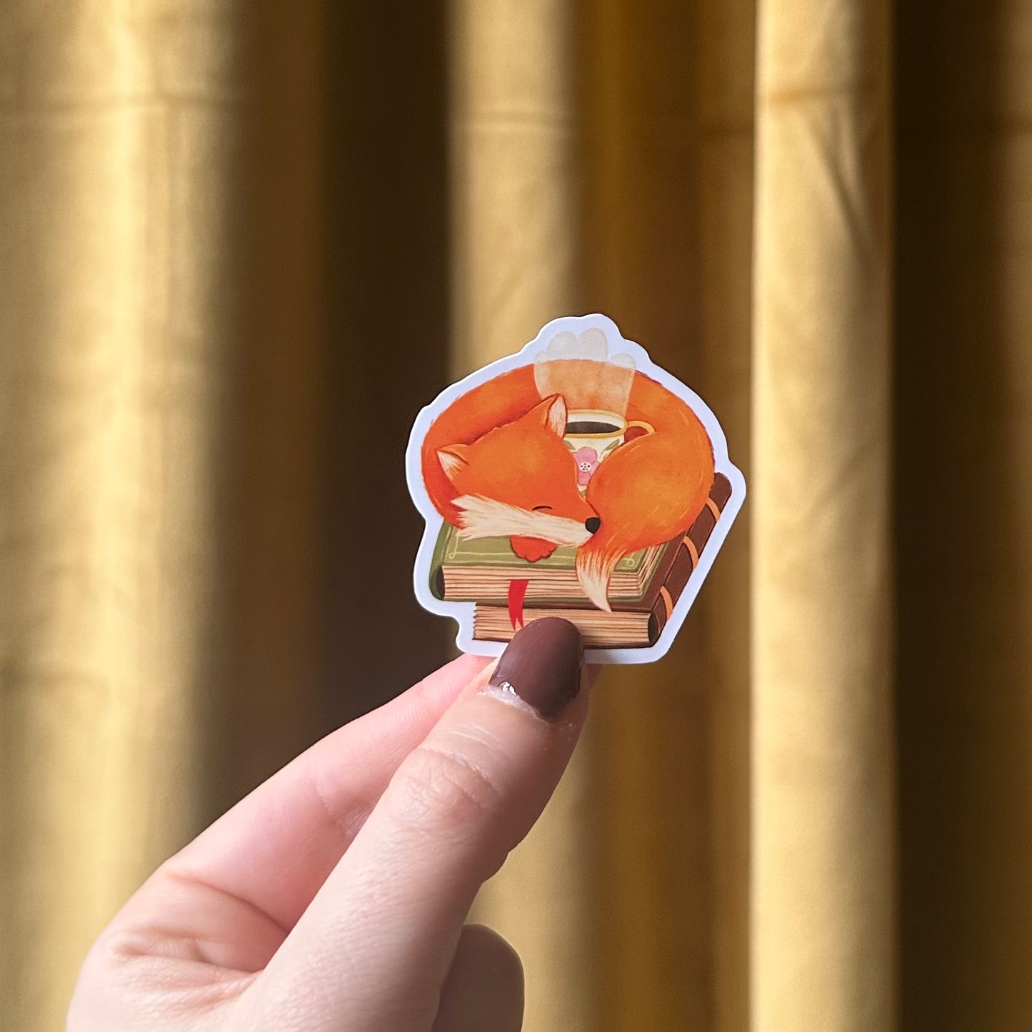 Sticker BÜCHERFUCHS