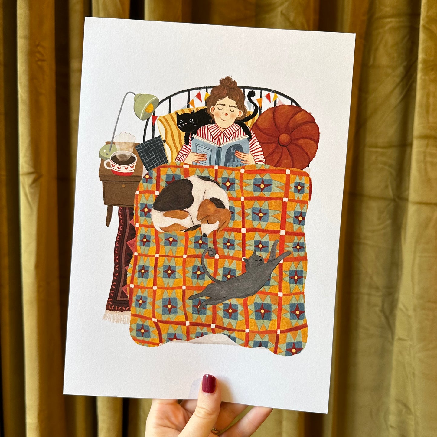 A4-Kunstdruck COZY WINTER