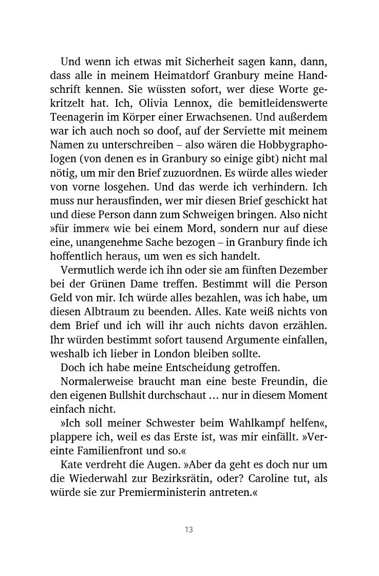 Vorbestellung: MISTLETOE LETTERS