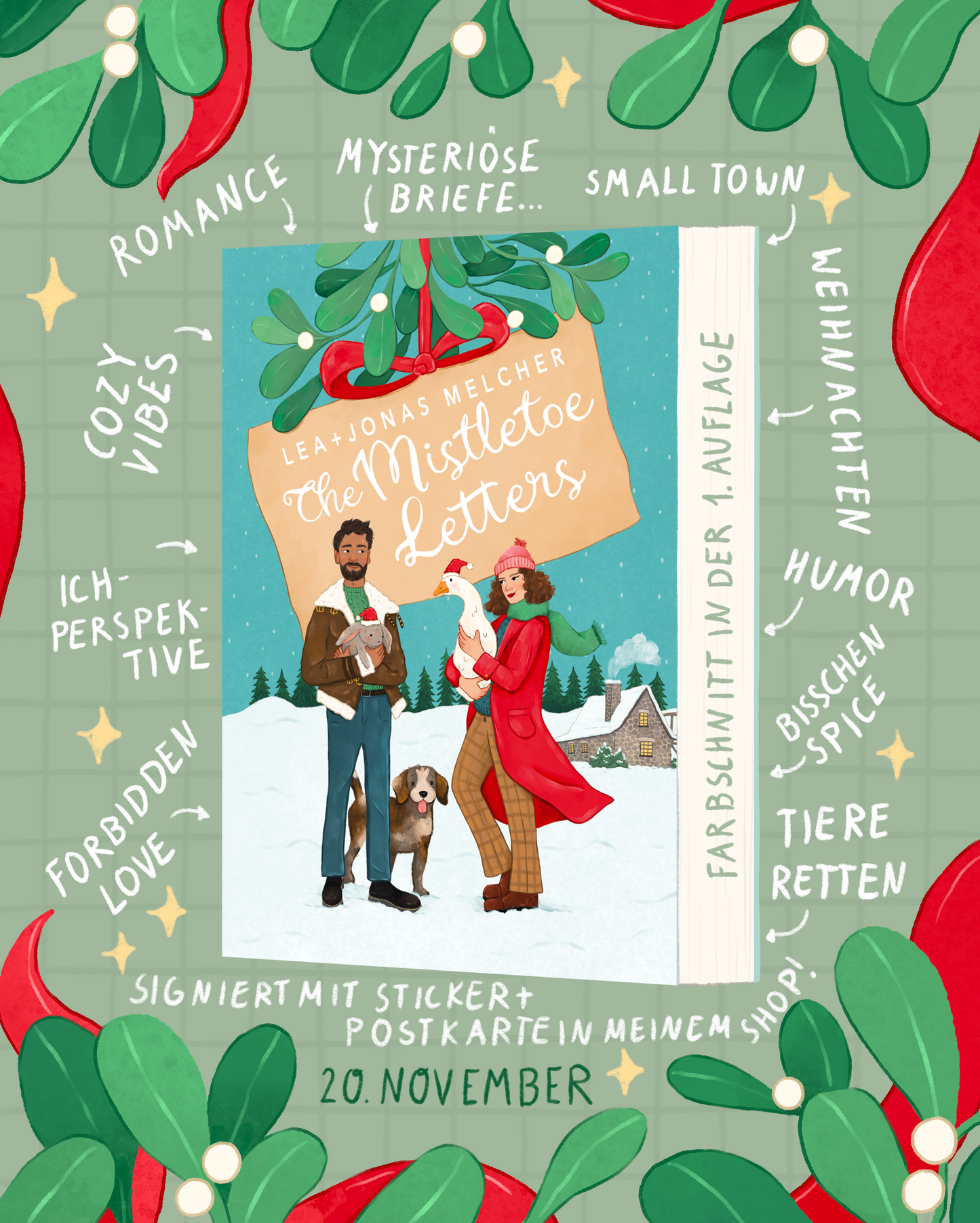 Vorbestellung: MISTLETOE LETTERS
