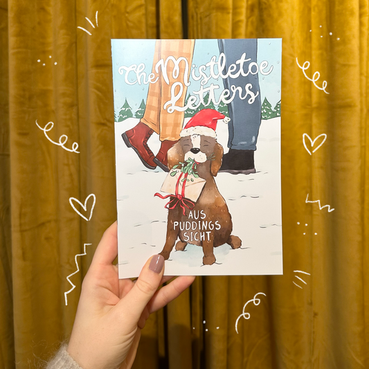 Büchlein MISTLETOE LETTERS AUS PUDDINGS SICHT