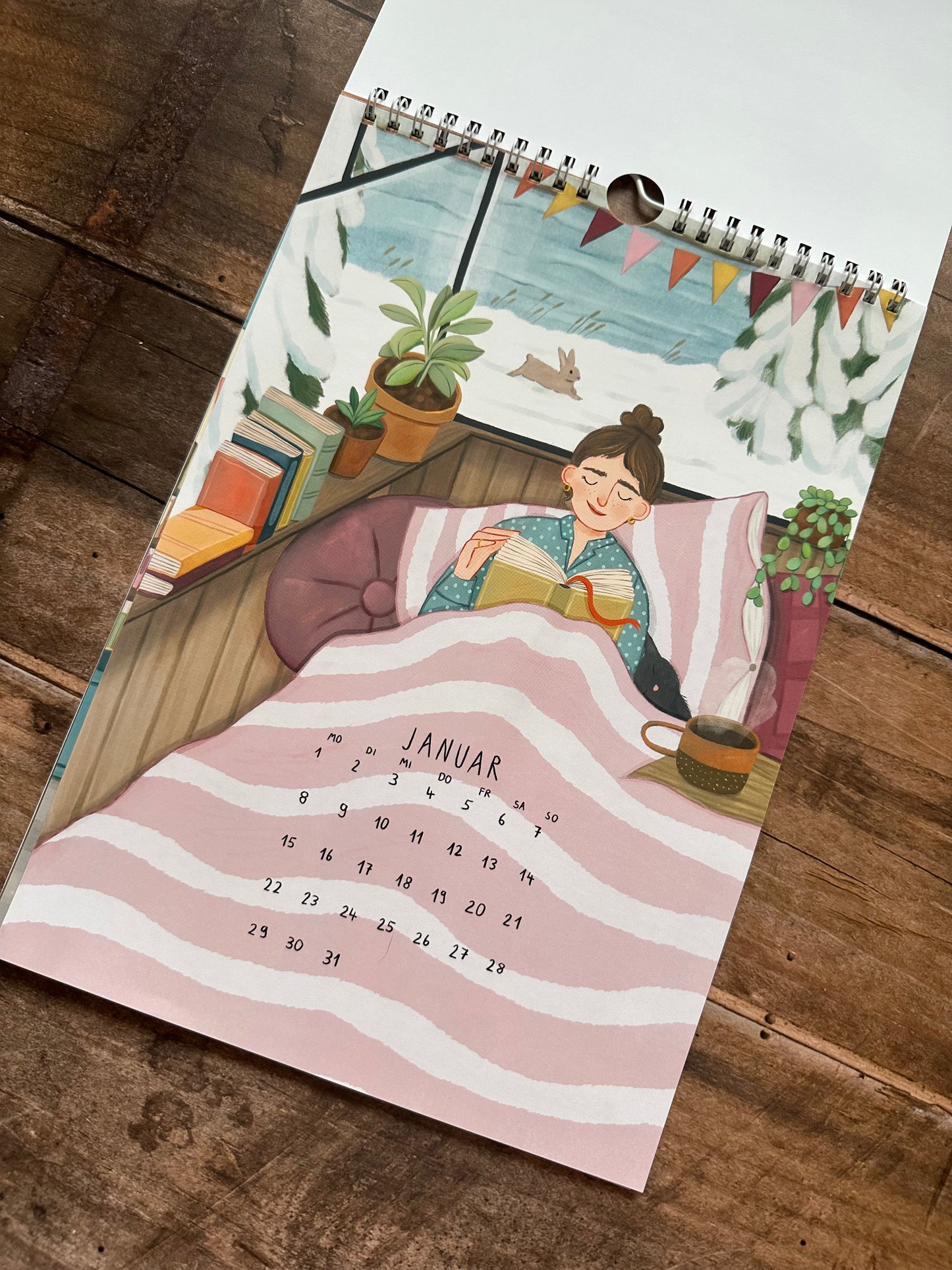 Wandkalender 2024 LESELIEBE