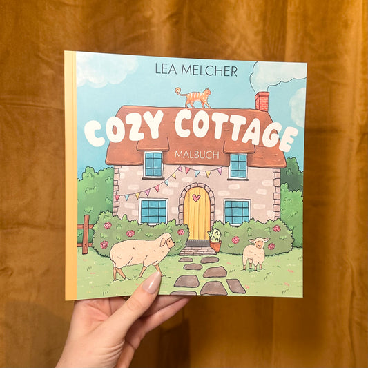 Malbuch COTTAGECORE