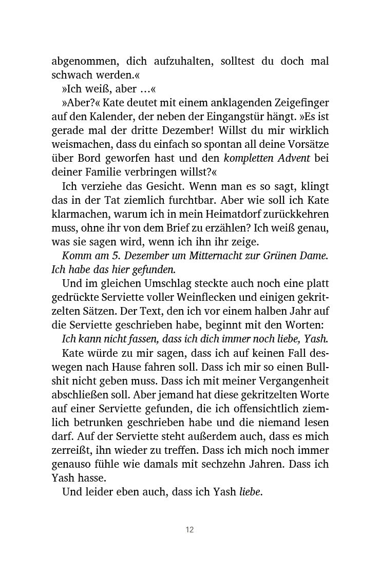 Vorbestellung: MISTLETOE LETTERS