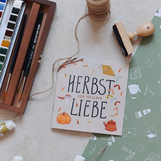"Herbstliebe" - illustriertes Büchlein